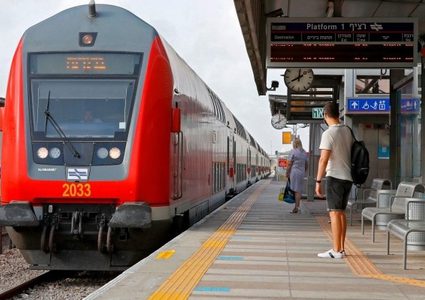 بدءًا من صباح الأحد: تعطّل القطارات في مركز اسرائيل