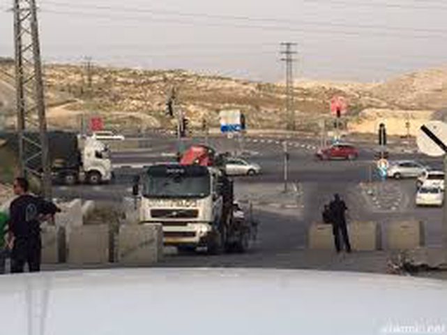 الاحتلال يغلق المدخل الغربي لقرية حوسان وينصب حاجزا عند المدخل الجنوبي لبيت لحم