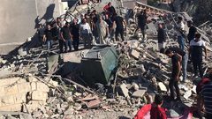 مشاهد من تفجير منزل الأسير يحيى مرعي في بلدة قراوة بني حسان