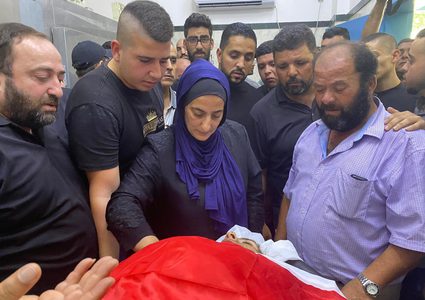 آلاف المواطنين في محافظة جنين يشيعون جثمان الشهيد رفيق رياض غنام