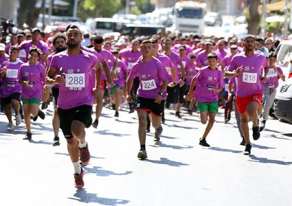 الاتحاد الرياضي للشرطة ينظم سباق "فلسطين بلا مخدرات" في رام الله