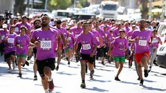 الاتحاد الرياضي للشرطة ينظم سباق "فلسطين بلا مخدرات" في رام الله