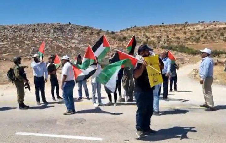 رام الله: إصابات خلال مواجهات مع الاحتلال في بلدة "المغير"
