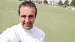 وصول المدرب بنادي ريال مدريد ديفيد هيرنانديز إلى غزة