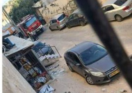 اندلاع حريق بمنزل في مخيم شعفاط