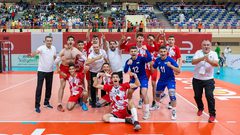 منتخبنا يفوز على سوريا في بطولة غرب آسيا للشباب لكرة الطائرة