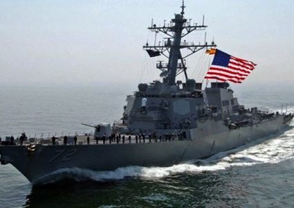 دخول مدمرة صاروخية أمريكية إلى تركيا