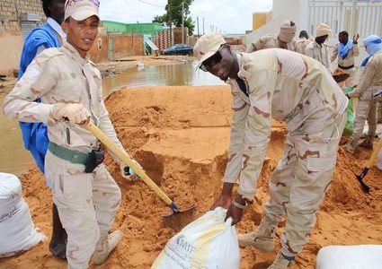 موريتانيا: الجيش يجلي متضرري السيول وسط البلاد