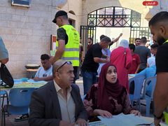 من أجواء قبول وتسجيل وإرشاد الطلبة الجدد في جامعة النجاح الوطنية