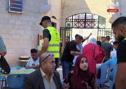 من أجواء قبول وتسجيل وإرشاد الطلبة الجدد في جامعة النجاح الوطنية