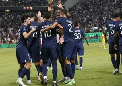 باريس سان جيرمان يفوز بكأس السوبر