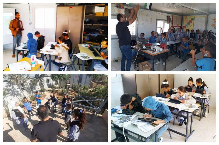 "التربية" تندد بإخطار الاحتلال لمدرسة شعب البطم في يطا
