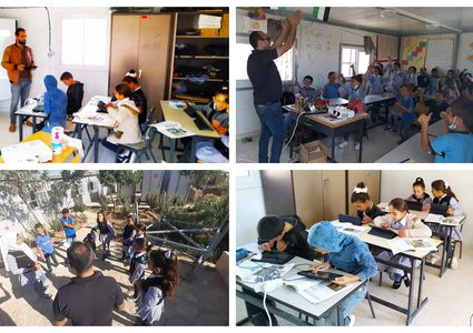 "التربية" تندد بإخطار الاحتلال لمدرسة شعب البطم في يطا
