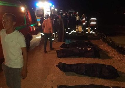 حادث سير مروع يخلّف 17 قتيلا في سوهاج بمصر