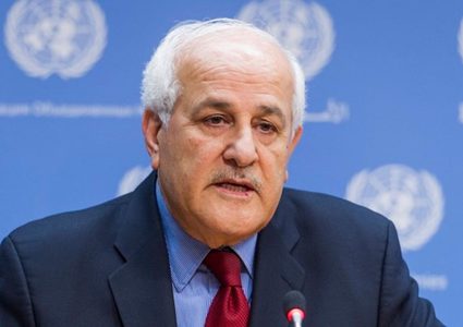 منصور: جلسة لمجلس الأمن الاثنين حول العدوان الإسرائيلي على غزة