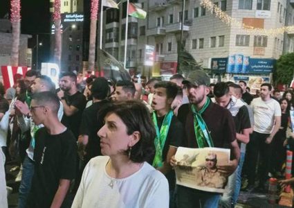 طوباس: وقفة دعم لأهلنا في غزة والقدس