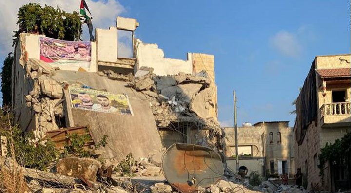 الاحتلال يهدم منزلي منفذي عملية "إلعاد" في رمانة غرب جنين