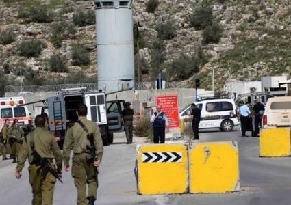 الاحتلال يغلق منطقة عقبة حسنة غرب  بيت لحم