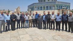 اجتماع يبحث الانتهاكات الاحتلالية بحق العاصمة القدس وأقصاها ومحافظها