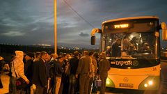 عمال فلسطينيون يرغمون على مغادرة الحافلة بناء على طلب الركاب اليهود