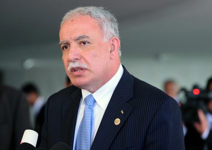 المالكي يُودّع ممثل بعثة المملكة الأردنية الهاشمية لدى فلسطين