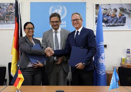 ألمانيا تتبرع بـ 28 مليون يورو لدعم التحول الرقمي لبرامج الأونروا