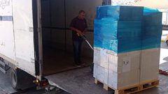 وزارة الصحة تشحن أدوية ومستلزمات طبية إلى قطاع غزة