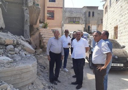 الرجوب: حملة لإعادة بناء 12 منزلاً هدمه الاحتلال في محافظة جنين