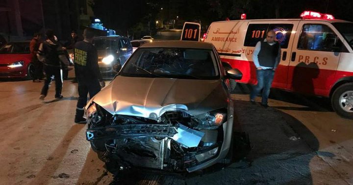 مصرع مواطن بحادث سير ذاتي في نابلس