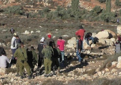 مستوطنون يسرقون مستلزمات زراعية في قرية كيسان شرق بيت لحم