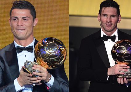 لماذا غاب ميسي وتواجد رونالدو في قائمة المرشحين للفوز بالكرة الذهبية؟