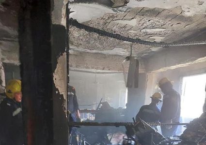 مصرع وإصابة العشرات بحريق داخل كنيسة في القاهرة