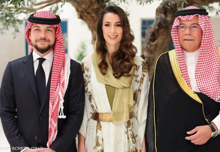 خطوبة ولي العهد الأردني على الآنسة رجوة خالد بن مساعد بن سيف بن عبدالعزيز آل سيف