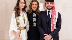 خطوبة ولي العهد الأردني على الآنسة رجوة خالد بن مساعد بن سيف بن عبدالعزيز آل سيف