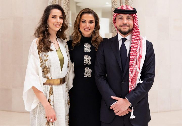 خطوبة ولي العهد الأردني على الآنسة رجوة خالد بن مساعد بن سيف بن عبدالعزيز آل سيف