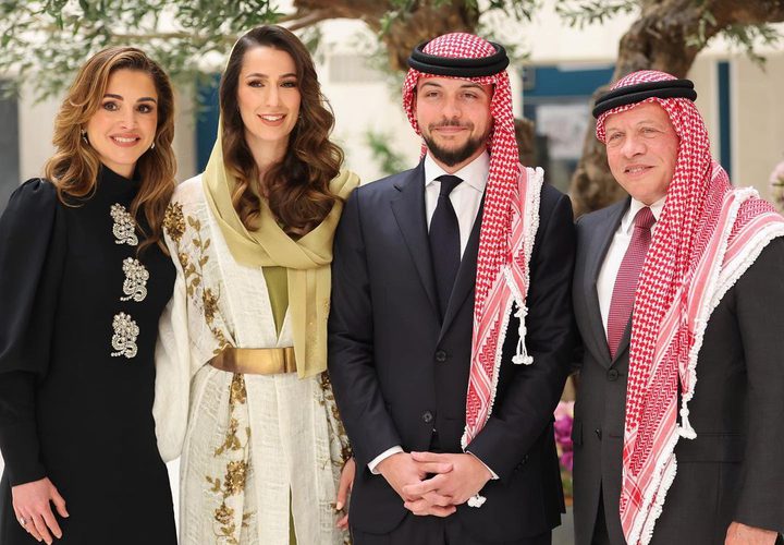 خطوبة ولي العهد الأردني على الآنسة رجوة خالد بن مساعد بن سيف بن عبدالعزيز آل سيف