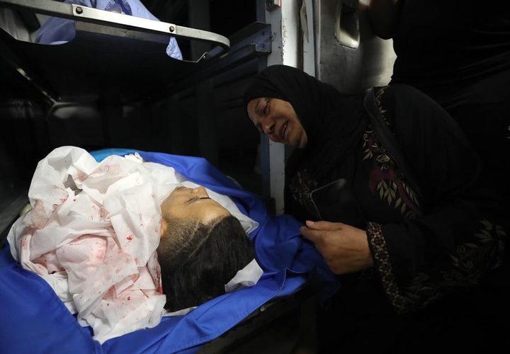 من وداع الشهيد وسيم أبو خليفة (20 عاماً)، الذي ارتقى برصاص الاحتلال في نابلس