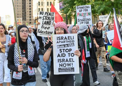 مسيرة في فيلادلفيا تضامنا مع شعبنا