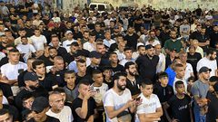 مهرجان تأبين لستة شهداء في مخيم جنين