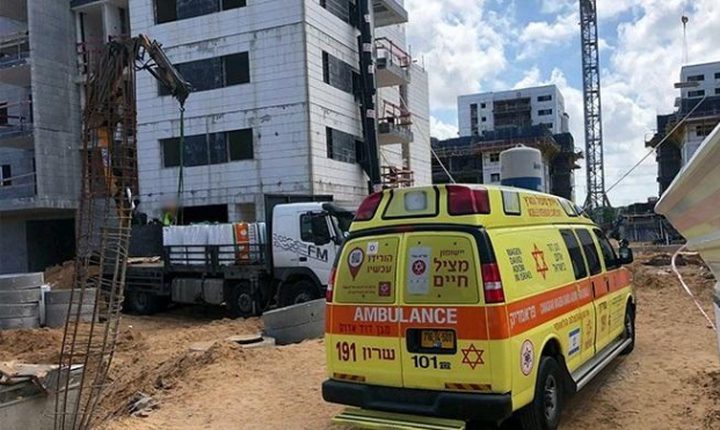 مصرع عاملين من أراضي الـ48 في ورشة بناء في مدينة طيرة الكرمل