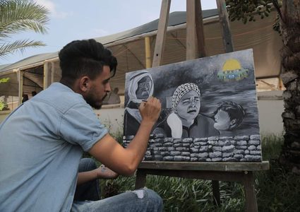 فنانون يعبّرون عن قضايا فلسطينية بين أحضان الطبيعة
عبد الحكيم أبو رياش