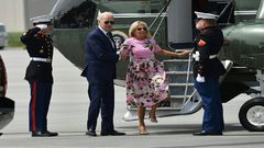 زوجة بايدن تغادر الحجر الصحي بعد نتيجة فحص كورونا سلبية