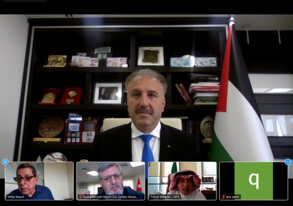 عساف يترأس اجتماعا للجنة تطوير اتحاد وكالات الأنباء العربية (فانا)