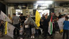 وقفة إسناد للمعتقل الجريح نور الدين جربوع في مخيم جنين