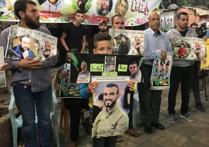 وقفة اسناد للأسرى في سجون الاحتلال