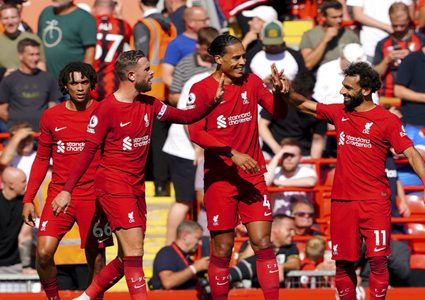 ليفربول ينتفض ويكتسح بورنموث بتسعة أهداف دون رد