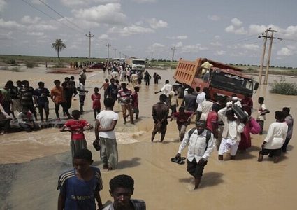 السيول والأمطار تدمّر 313 قرية في السودان