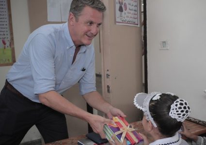 الأونروا تفتتح العام الدراسي الجديد في مدارسها في غزة