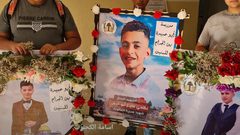 مدرسة أبو عبيدة شمال قطاع غزة تفتتح العام الدراسي الجديد بتأبين ثلاثة من طلابها