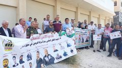 وقفة دعم وإسناد مع الأسرى في بيت لحم